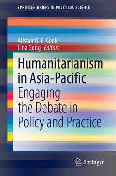 Couverture de l’ouvrage Humanitarianism in the Asia-Pacific