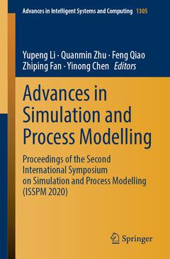 Cover of the book Advances in Simulation and Process Modelling