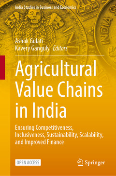 Couverture de l’ouvrage Agricultural Value Chains in India
