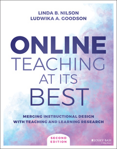 Couverture de l’ouvrage Online Teaching at Its Best