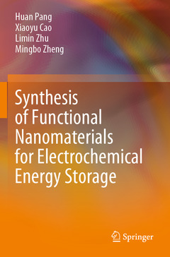 Couverture de l’ouvrage Synthesis of Functional Nanomaterials for Electrochemical Energy Storage