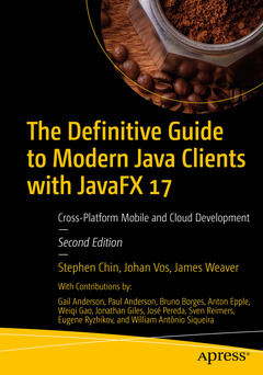 Cover of the book The Definitive Guide to Modern Java Clients with JavaFX 17