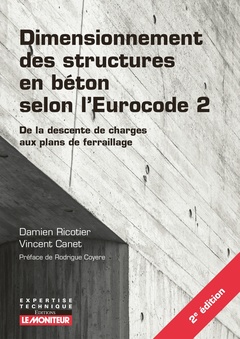 Couverture de l’ouvrage Dimensionnement des structures en béton selon l'Eurocode 2