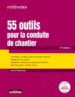 Cover of the book 55 outils pour la conduite de chantier