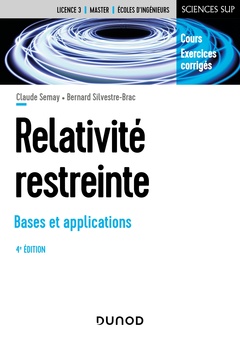 Couverture de l’ouvrage Relativité restreinte - Bases et applications - 4e éd.