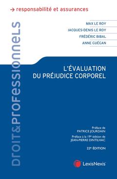 Cover of the book L'évaluation du préjudice corporel