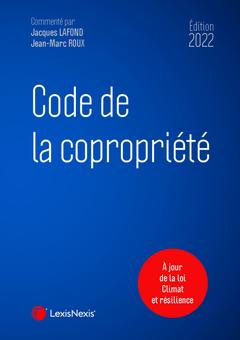 Cover of the book code de la copropriete 2022