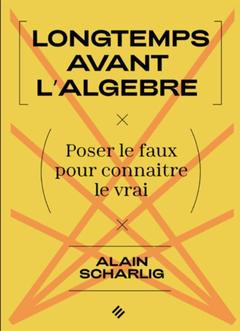 Cover of the book Longtemps avant l'algèbre