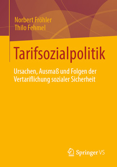 Couverture de l’ouvrage Tarifsozialpolitik
