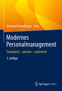 Couverture de l’ouvrage Modernes Personalmanagement