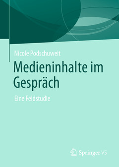 Couverture de l’ouvrage Medieninhalte im Gespräch