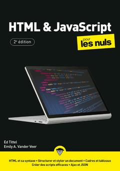 Cover of the book HTML et JavaScript 2e Mégapoche Pour les Nuls