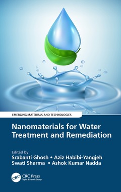Couverture de l’ouvrage Nanomaterials for Water Treatment and Remediation