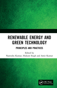 Couverture de l’ouvrage Renewable Energy and Green Technology
