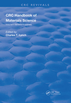 Couverture de l’ouvrage Handbook of Materials Science
