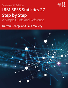 Couverture de l’ouvrage IBM SPSS Statistics 27 Step by Step