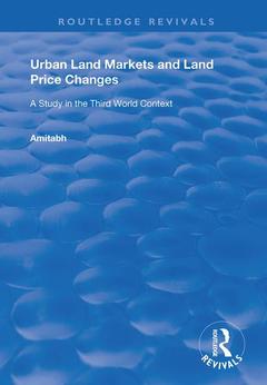 Couverture de l’ouvrage Urban Land Markets and Land Price Changes
