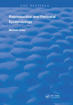 Couverture de l’ouvrage Reproductive and Perinatal Epidemiology
