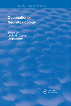 Couverture de l’ouvrage Occupational Neurotoxicology