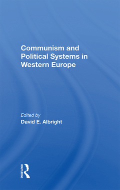 Couverture de l’ouvrage Communism And Political Systems In Western Europe