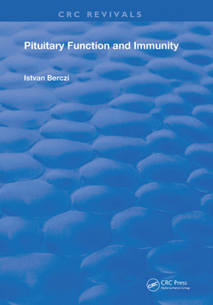 Couverture de l’ouvrage Pituitary Function and Immunity
