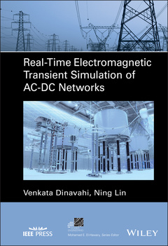 Couverture de l’ouvrage Real-Time Electromagnetic Transient Simulation of AC-DC Networks