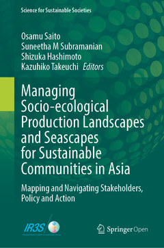 Cover of the book Managing Socio-ecological Production Landscapes and Seascapes for Sustainable Communities in Asia