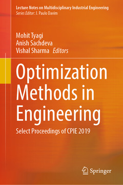 Couverture de l’ouvrage Optimization Methods in Engineering