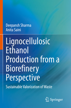 Couverture de l’ouvrage Lignocellulosic Ethanol Production from a Biorefinery Perspective