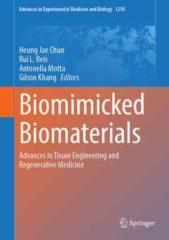 Couverture de l’ouvrage Biomimicked Biomaterials