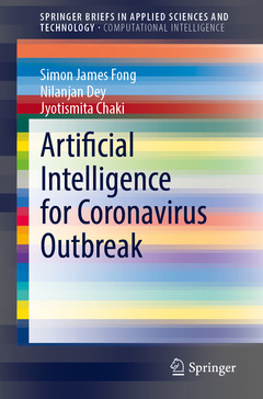 Couverture de l’ouvrage Artificial Intelligence for Coronavirus Outbreak