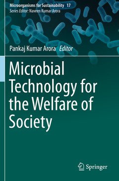 Cover of the book Microbial Technology for the Welfare of Society