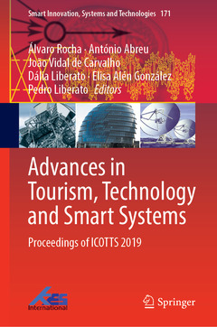 Couverture de l’ouvrage Advances in Tourism, Technology and Smart Systems