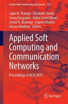 Couverture de l’ouvrage Applied Soft Computing and Communication Networks