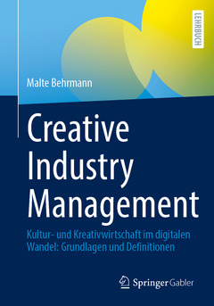 Couverture de l’ouvrage Creative Industry Management