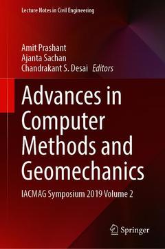Couverture de l’ouvrage Advances in Computer Methods and Geomechanics