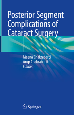 Couverture de l’ouvrage Posterior Segment Complications of Cataract Surgery