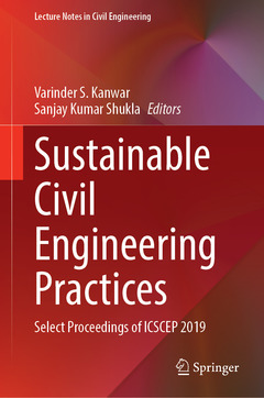 Couverture de l’ouvrage Sustainable Civil Engineering Practices