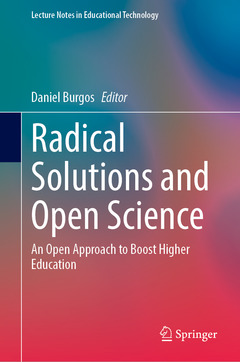 Couverture de l’ouvrage Radical Solutions and Open Science