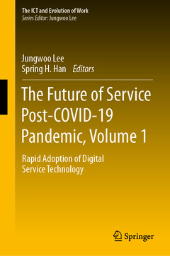 Couverture de l’ouvrage The Future of Service Post-COVID-19 Pandemic, Volume 1