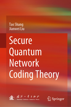 Couverture de l’ouvrage Secure Quantum Network Coding Theory