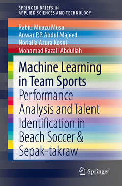 Couverture de l’ouvrage Machine Learning in Team Sports