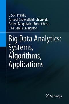 Cover of the book Big Data Analytics: Systems, Algorithms, Applications