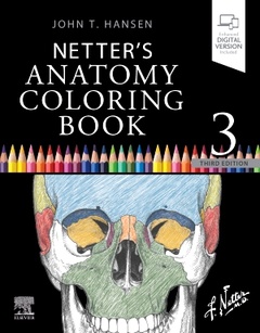 Couverture de l’ouvrage Netter's Anatomy Coloring Book