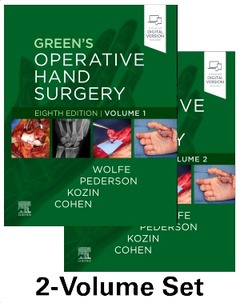 Couverture de l’ouvrage Green's Operative Hand Surgery