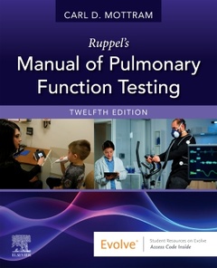 Couverture de l’ouvrage Ruppel's Manual of Pulmonary Function Testing