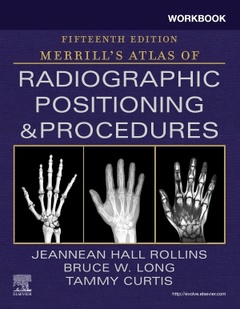 Couverture de l’ouvrage Workbook for Merrill's Atlas of Radiographic Positioning and Procedures