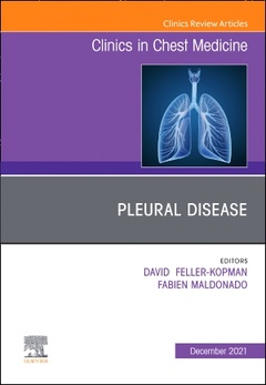 Couverture de l’ouvrage Pleural Disease, An Issue of Clinics in Chest Medicine