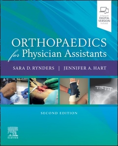 Couverture de l’ouvrage Orthopaedics for Physician Assistants