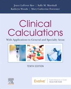Couverture de l’ouvrage Clinical Calculations
